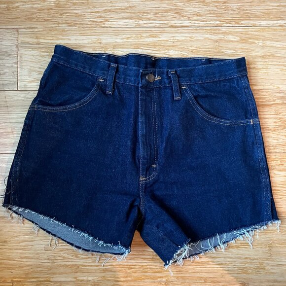 Perfect Condition Vintage Rustler Denim Cutoffs - Picture 1 of 4